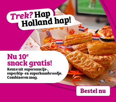 Supporters snackbox - 20 mei 2024 - trek hap holland hap (tussen assorti)